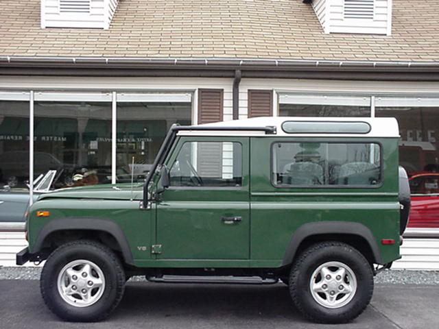 Coniston Green – Land Rover Defender Paint