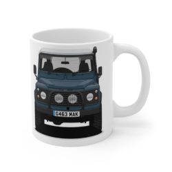 Land Rover Defender 90 – “Blue” – Mug 11oz – Bishop+Rook Trading C ...