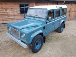 Marine Blue – Defender 110 – Riverhouse Mini | Heritage Blue Defender 110 200 Tdi