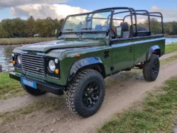 Riverhouse Mini | 1992 Landrover Defender 110 Soft Top Beachrunner Tdi