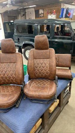 Land Rover Defender Seats – Fluted