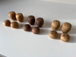 Gear knob set American Walnut for Landrover Defender 1984-2006 | Defender Wood